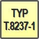 Piktogram - Typ: T.8237-1